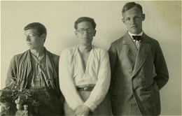 Albert Schamoni, Josef Horn und Otto Coester (v.l.n.r.) Albert Schamoni, Josef Horn und Otto Coester